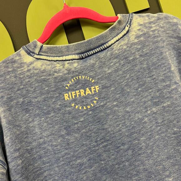 Riffraff Chicka-D Blue Fayetteville Social Club Sweatshirt Large - Picture 4 of 4